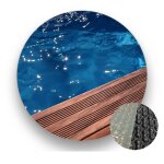 Bche  bulle geobulle lagon  ubbink octo 400 x 820 cm