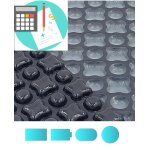 Bche  bulle luxe : 4 cots : 500  oxo care noir