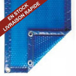 B�che � bulle luxe b4c piscine rect de 10 x 5 m