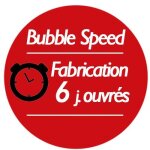 Bâche à bulle standard 400 µ bleu / bleu luxe - express Bâche à bulle standard 400 µ bleu / bleu luxe - express