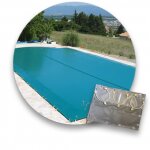 Bâche d'hiver piscine 4. 06 x 9. 50 m desjoyaux ovoïde sans découpe bloc Bâche d'hiver piscine 4. 06 x 9. 50 m desjoyaux ovoïde sans découpe bloc