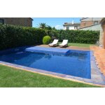 B�che piscine anti - feuille et insectes 6 x 6 m carr�