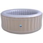 Bassin gonflable rond santorin compatible avec malibu 4 places : netspa malibu
