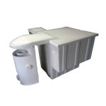 Bloc de filtration ofiltre complet : couleur + kit by pass pour pac Bloc de filtration ofiltre complet : couleur + kit by pass pour pac