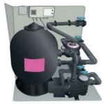 Box filtration platine : pompe 1 / 2 cv kse et filtre 500 mm : maxi 40 m3