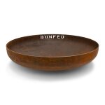 Brasero bol � feu : bonfeu - bonbowl � 100 : rouille