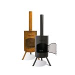 Brasero de jardin bonfeu - bonton 40 rouille