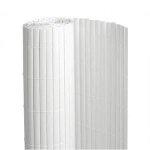 Canisse pvc double face blanc : 1m50 x 3m