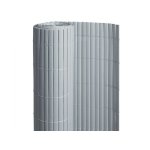 Canisse pvc double face gris : 1m20 x 3m