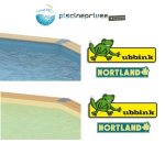 Cerland liner piscine bois lagon - ubbink 400 x 640 x 130 cm