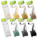 Clips de fixation canisse pvc : couleur blanc