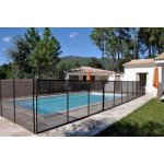 Cloture filet beethoven en section de 5 m ( 6 poteaux ) noir + noir Cloture filet beethoven en section de 5 m ( 6 poteaux ) noir + noir