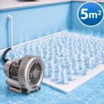 Distripool 2 m2 de distri - jet bubble + 4 ml + blower 1500 w : < � 1. 50 m