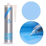 Distripool kit r�paration rustine bleu clair + colle ms - clear sous l'eau