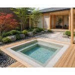Distripool spa en kit polystyr�ne de 2 x 2 x 1. 02 m + banquette p�riph�rique