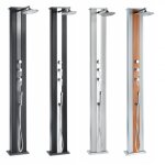 Douche hybride dada straight anthracite avec rince pieds