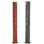 Douche solaire aluminium 40l couleur noir