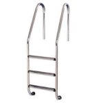 Echelle inox standard pour piscine : 3 marches