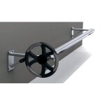 Enrouleur mural motoris pour bche  bulle