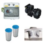 Face avant bloc mx 18 et 25 + projecteur led blanc ( rnovation )