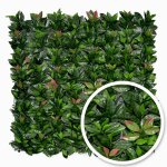Feuillage artificiel photinia : 1m x 1m