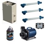 Filtration piscine premium : type ii : naturelle : 200 m3
