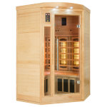 France sauna sauna infrarouge apollon angle - 2 à 3 places France sauna sauna infrarouge apollon angle - 2 à 3 places