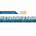 Frise piscine auto - collante summertide 14 cm x 5 m