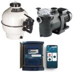 Fuildra - astral kit filtration piscine astral 14 m3 / h - connect tild