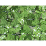 Haie artificielle feuilles de rosier : 1m x 3m