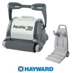 Hayward robot piscine aquavac 300 - mousse avec chariot