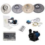 Jet - vag kit complet nage  contre courant new jet vag 3 cv mono + blanche