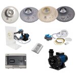 Jet - vag kit complet nage à contre courant new jet vag 4 cv tri + blanche Jet - vag kit complet nage à contre courant new jet vag 4 cv tri + blanche