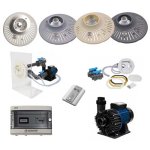 Jet - vag kit complet nage � contre courant new jet vag 4 cv tri + couleur