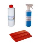 Kit accessoires - degraissant + easy pose + raclette 15 ml Kit accessoires - degraissant + easy pose + raclette 15 ml