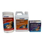 Kit anti - taches brunes pour piscine polyester Kit anti - taches brunes pour piscine polyester