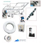 Kit filtration pour spa + chauffage + doseur produit Kit filtration pour spa + chauffage + doseur produit
