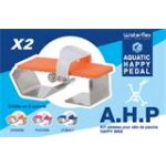 Kit pdales pour vlo de piscine happy bike fuchsia : aquabike waterflex wr3 / wr4 / wr5