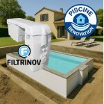 Kit piscine polystyrne spcial rnovation 6 x 3 x 1. 50 m (bloc)