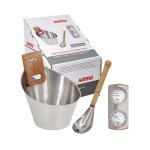 Kit seau louche hygromtre thermomtre