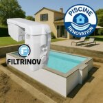 Kit sp�cial r�novation pour piscine b�ton : 8 x 4 x 1. 50 m