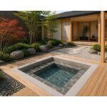 Liner 85 / 100�me brown basalt pour spa 2 x 2 x 1. 02 m
