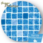 Liner piscine 75 / 100�me 2015 persia bleu vernis