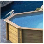 Liner piscine bois sunbay - diam 6. 37 m - h. 1, 33 m royale