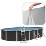 Liner piscine hors sol varuna: 3. 65 x 1. 32 - overlap et gris clair