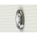 Mini projecteur mini brio : blanc - enjoliveur inox mini - nova +