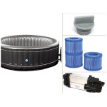Netspa couvercle gonflable pour spa rond 4 places dia. 140cm : netspa malibu
