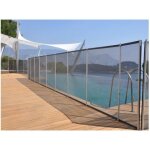 Pack 14 sections clture beethoven 3 m en noir + poteau alu