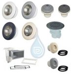 Pack pièces à sceller led : kit 1 de couleur : bassin de 8 x 4 m Pack pièces à sceller led : kit 1 de couleur : bassin de 8 x 4 m