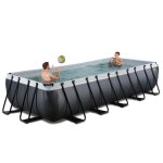 Piscine autoportante black 540x250x100cm avec filtre à cartouche Piscine autoportante black 540x250x100cm avec filtre à cartouche